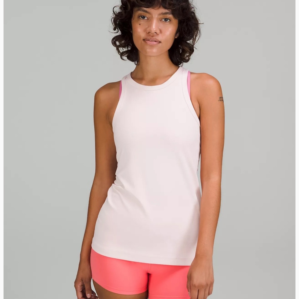 NWT Strawberry Milkshake lululemon Align™ Hip-Length Racerback Tank Top